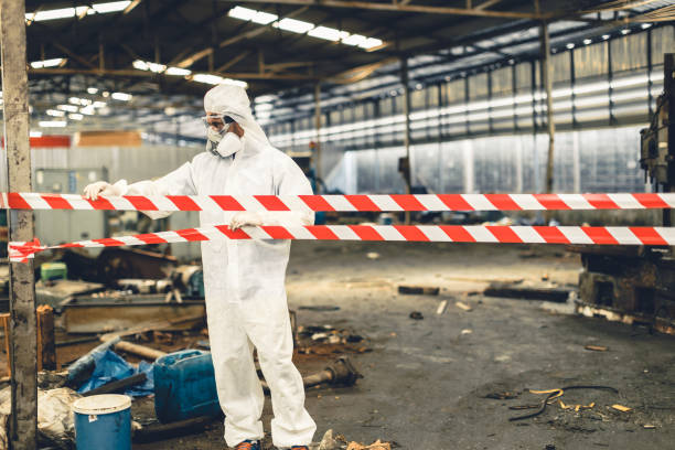 Professional Odor Removal technician working in Genoa, AR